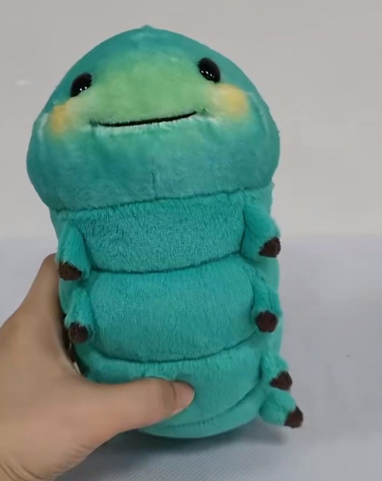 Die echte Kuschelraupe